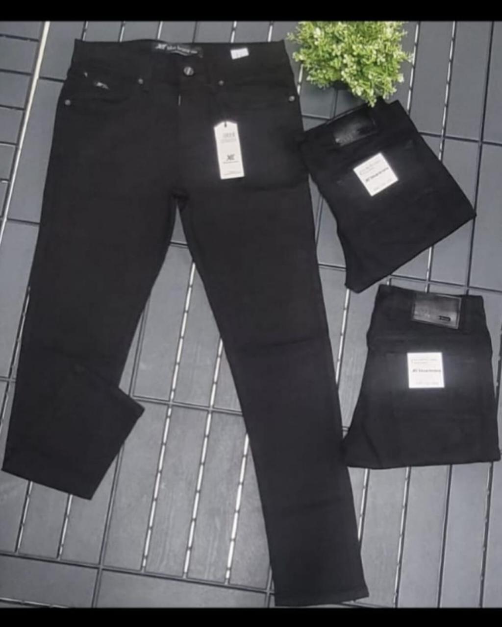 pantalon jeans blue bronx black size de 30 al 38